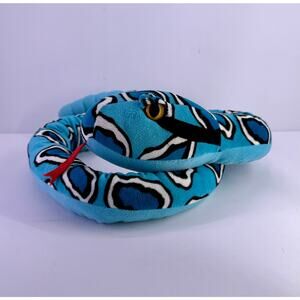 Wild Republic 70" Large Blue Rattlesnake Plush